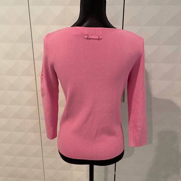 Dana Buchman Pink Sweater - Picture 2 of 3